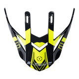 LS2 MX436 Pioneer Peak Trigger - Black / Hi-Vis