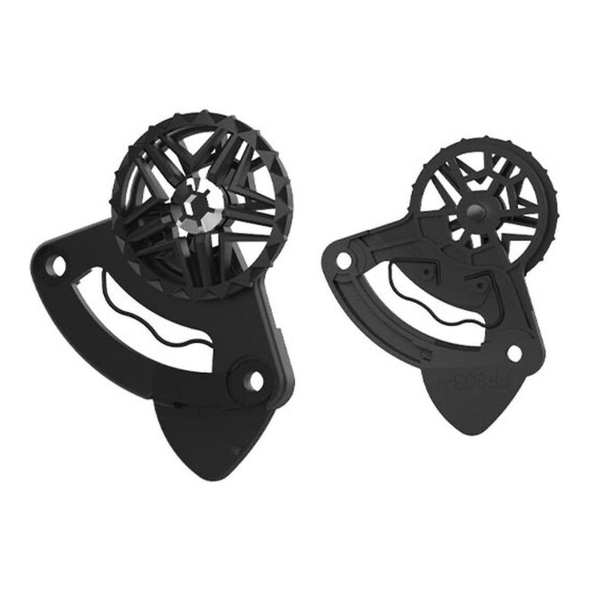 LS2 FF805 Thunder Ratchet + Screws (Black)