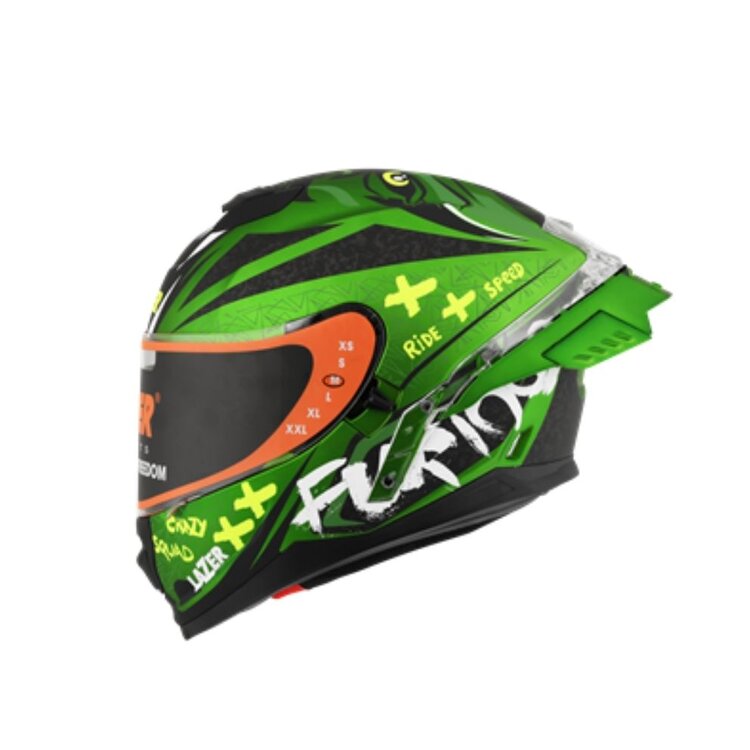 Spare Part - Lazer Rafale SR Racing Spoiler - Matte Green - L-2XL