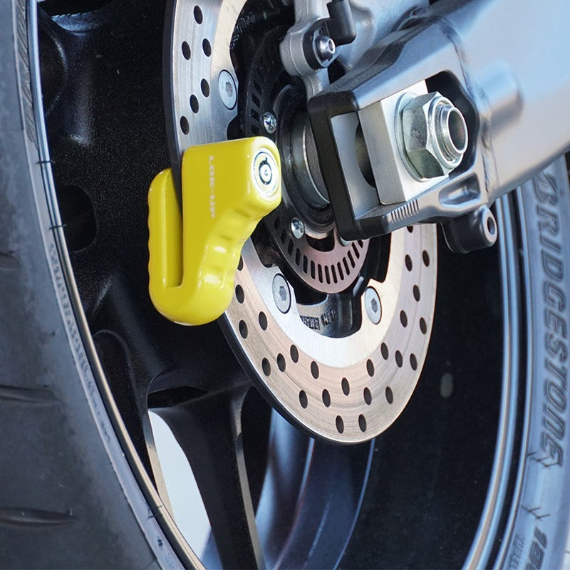 Disc Lock Security Yellow 5.5mm