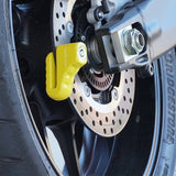 DISC LOCK SECURITY YELLOW 5.5MM