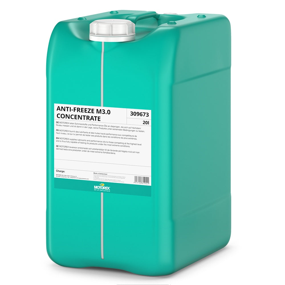 Motorex Anti-Freeze M3.0 Concentrate 20 Litre (Silicate Free) - Superseded from MAFM3025 [309673]