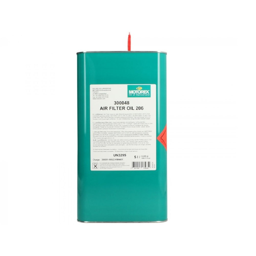 Motorex Air Filter Oil 206 5 Litre (4) [300051]