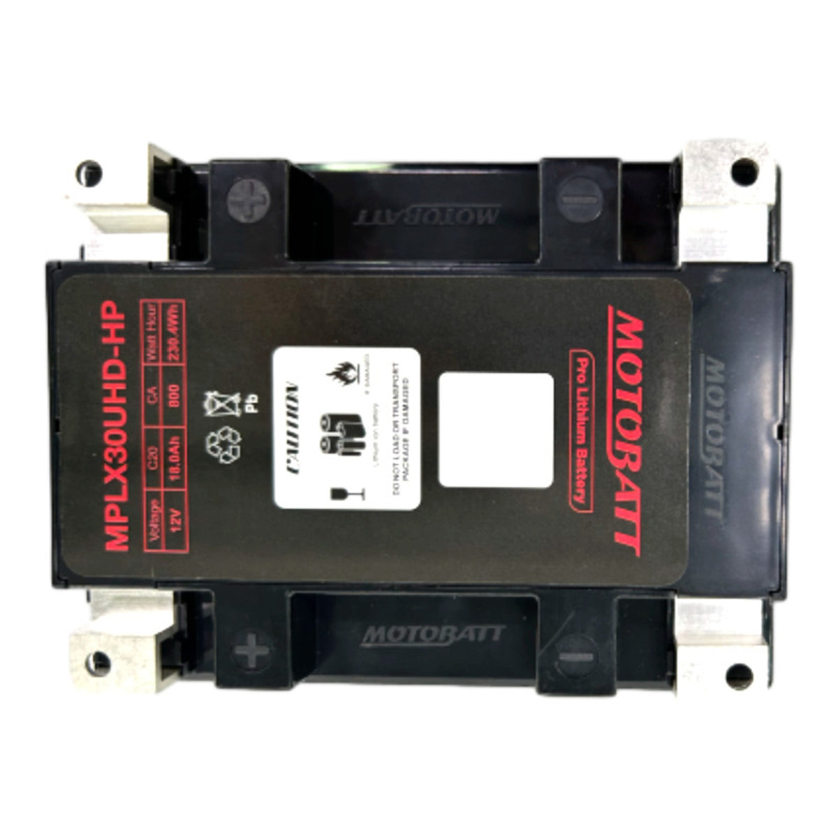 Motobatt Pro Lithium Battery MLX30UHD-HP *4