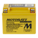 Motobatt Battery Quadflex AGM - MBTX4U