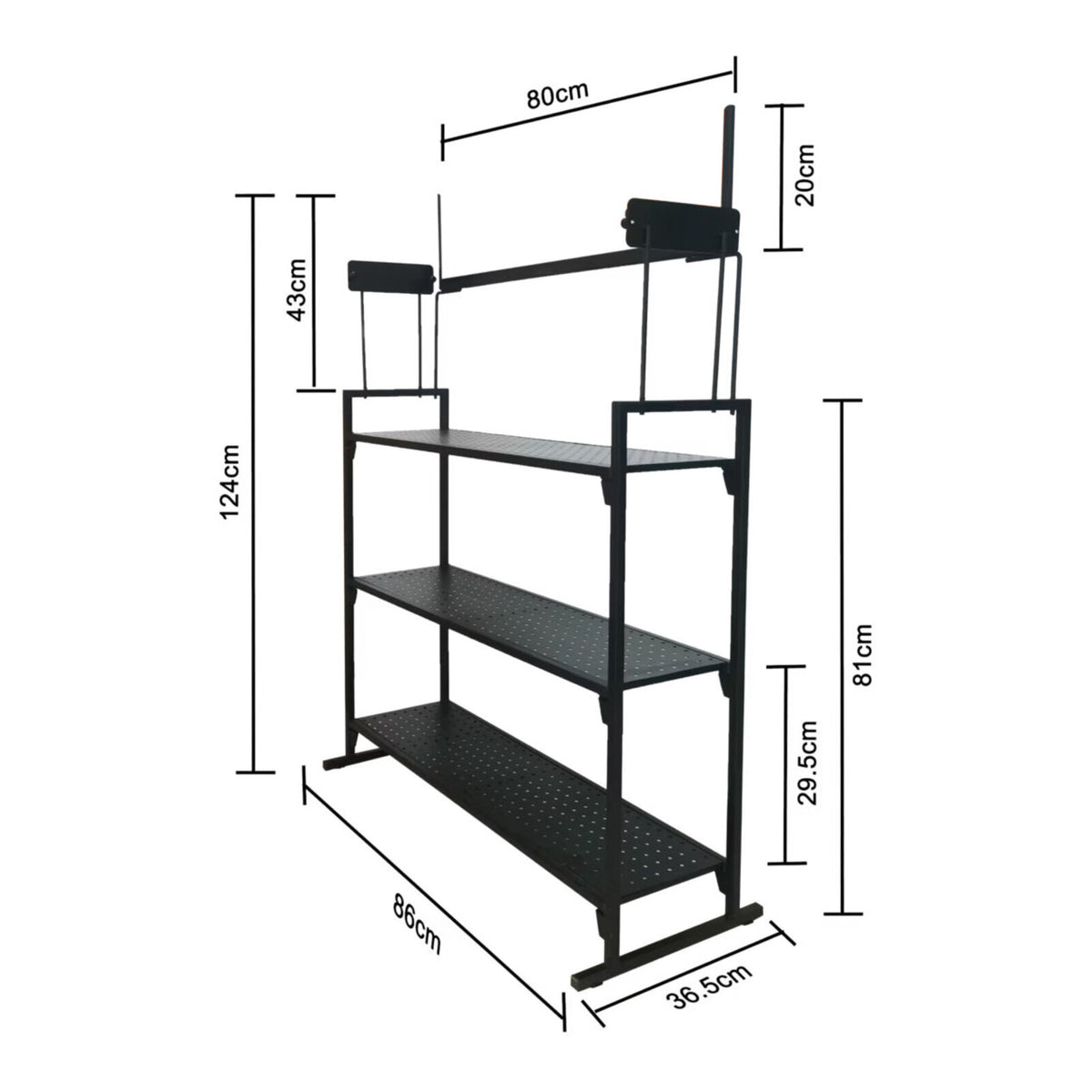 Motobatt 12-Station Maintainer Rack Only