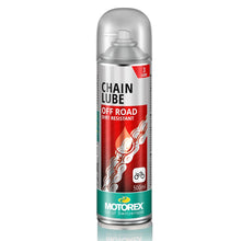 Motorex Chain Lube - Off Road (Red) Spray - 500ml (12) [302281]