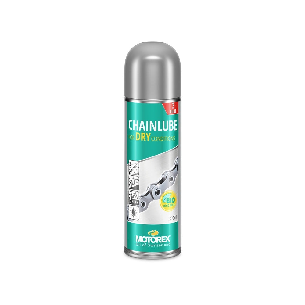 Motorex Bike Line Chain Lube Dry Conditions Spray - 300ml (12) [308993]