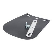 WHITES MUDFLAP BLK PVC LGE MOTORCYCLE