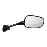 Whites Mirror Black Honda VFR800 '02- Right-hand