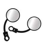 Whites Mirror Pair Universal Folding Enduro 7/8 Black