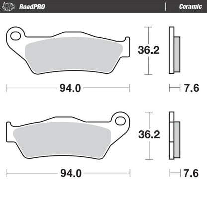 Moto-Master SinterPRO Racing GP Brake Pad (FD0593)