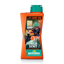 Motorex Power Synt 4T 10W50 - 1 Litre (10) - KTM Group 20 Year Special Edition [503313]