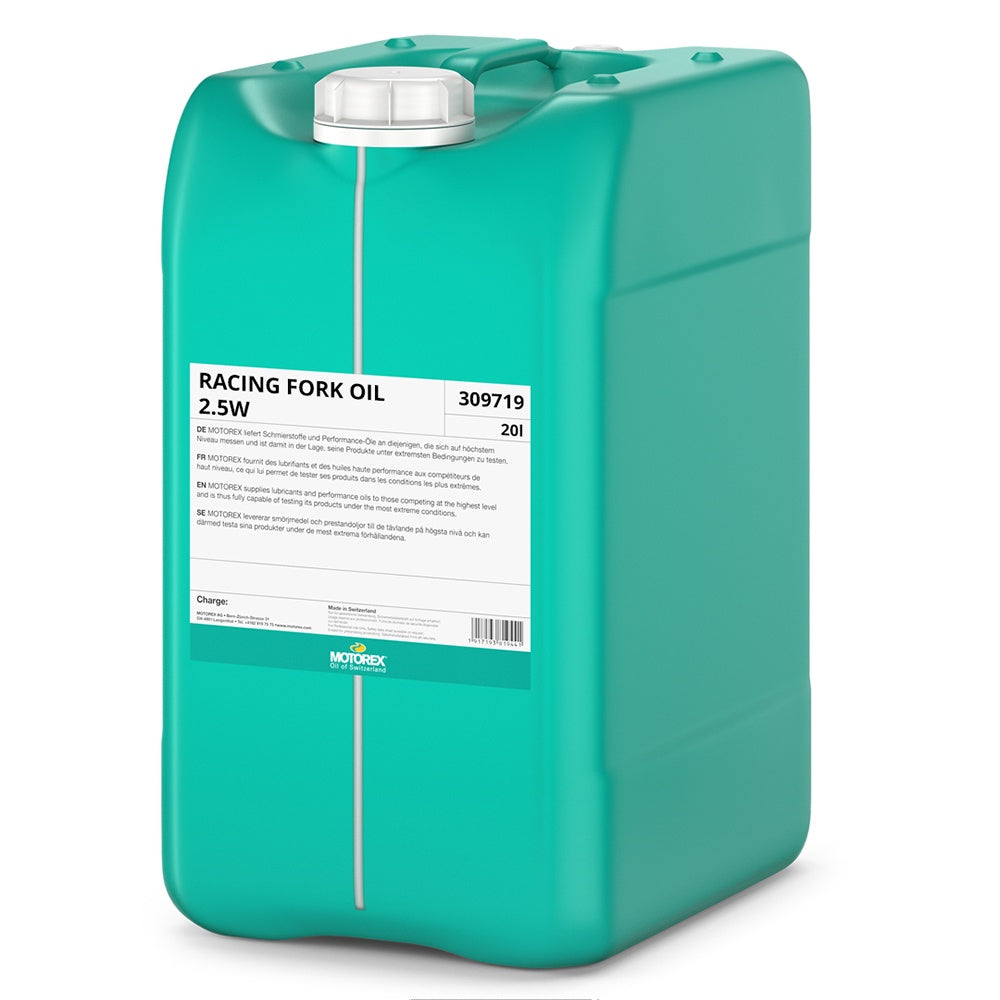Motorex Racing Fork Oil 2.5W - 20 Litre Drum - Superseded from MRFO2.5W25 [309719]