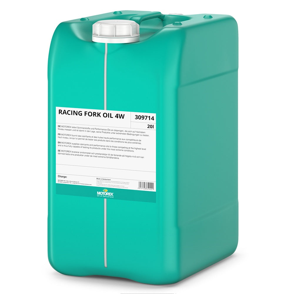 Motorex Racing Fork Oil 4W - 20 Litre Drum - Superseded from MRFO4W25 [309714]