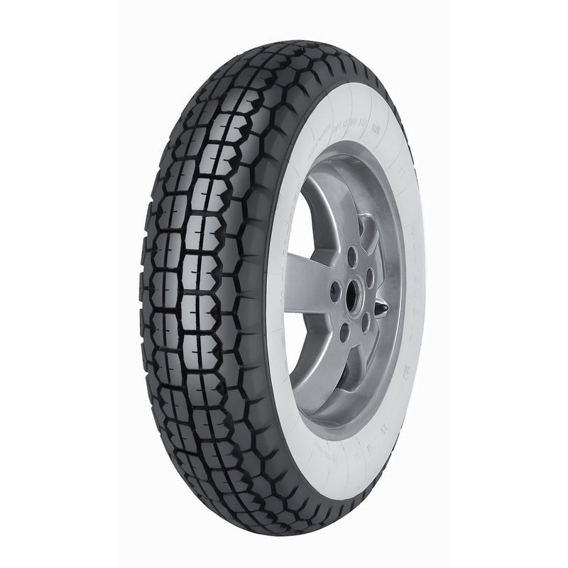 B13 3.50-8 46J TT 4PR WW | DOT Classic Scooter Front/Rear White Wall.