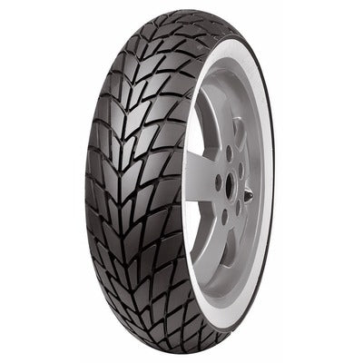 MC20 Monsum 120/70-12 58P WW | Scooter White Wall Front/Rear Mud/Wet DOT
