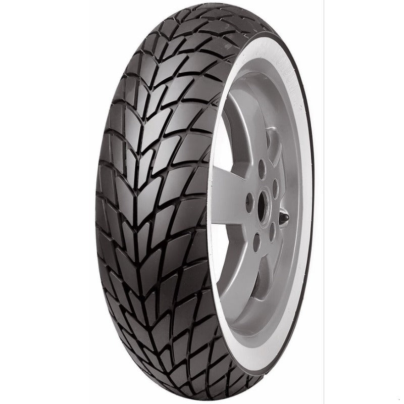 MC20 Monsum 110/70-11 45L WW | TL Scooter White Wall Front/Rear Mud/Wet DOT