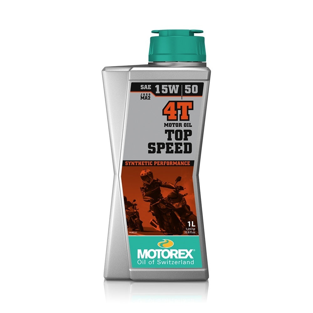 Motorex Top Speed MC 4T 15W50 - 1 Litre (10) [308096]