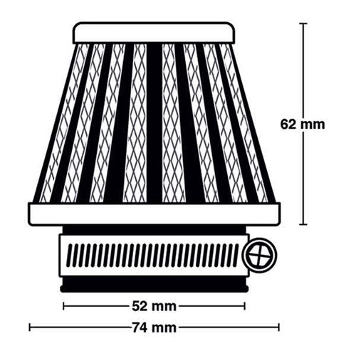 MIW Power Filter M5006 52mm