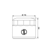 MIW OIL FILTER MG20002 (HF552) MOTO GUZZI