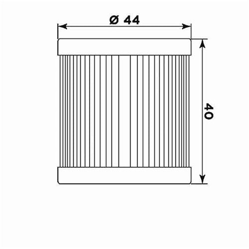 MIW Oil Filter S3003 (HF131) Hyosung/Suzuki