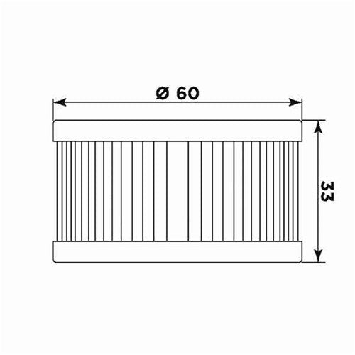 MIW Oil Filter S3004 (HF136) Suzuki