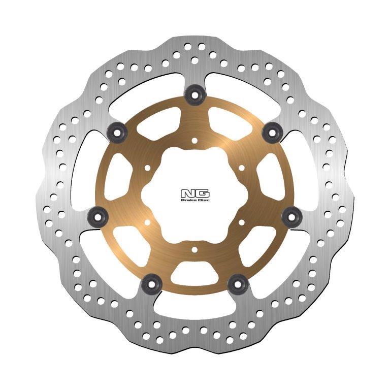 NG Brakes OEM Replacement Rotor Wave Type - NG1015X