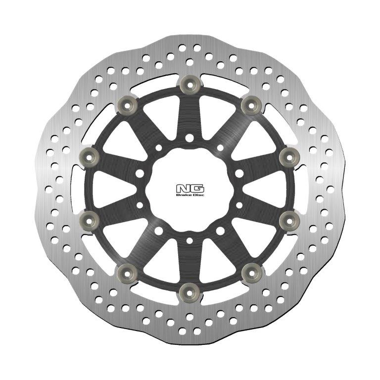 NG Brakes Premium Alloy Center Rotor Wave Type - NG1056XG