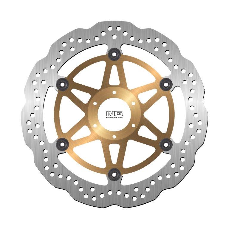NG Brakes OEM Replacement Rotor Wave Type - NG1114X