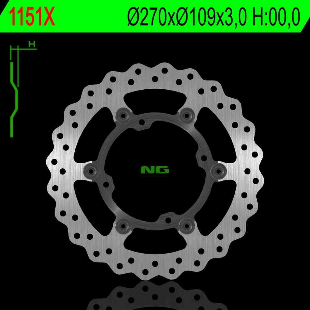 NG Premium Brake Rotor - NG1153XK