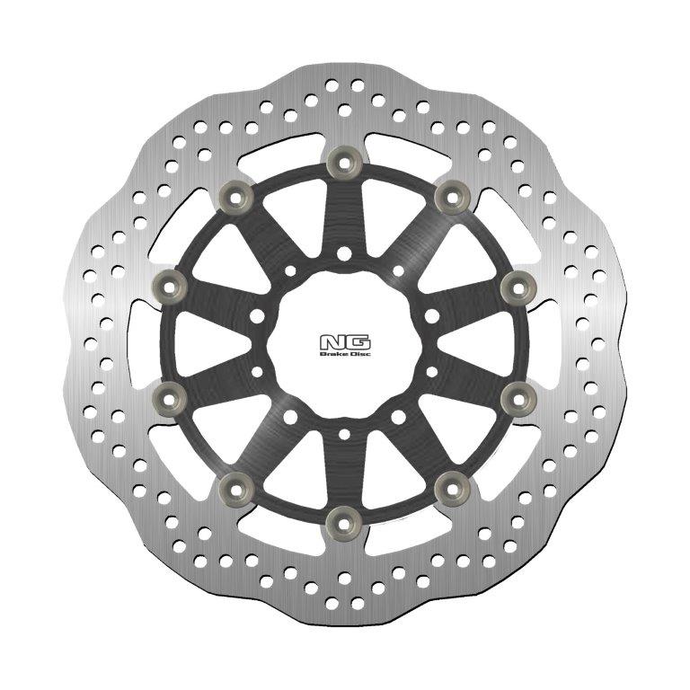 NG Brakes Premium Alloy Center Rotor Wave Type - NG1213XG