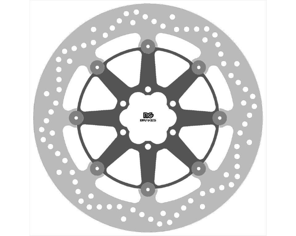 NG Brakes Premium Alloy Center Rotor - NG1387G