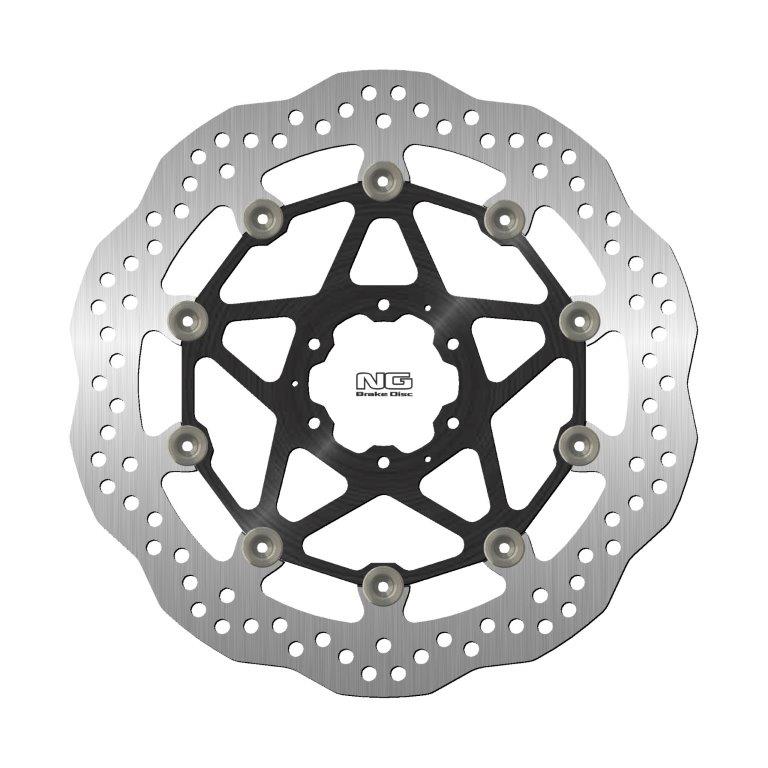 NG Brakes Premium Alloy Center Rotor Wave Type - NG1643XG