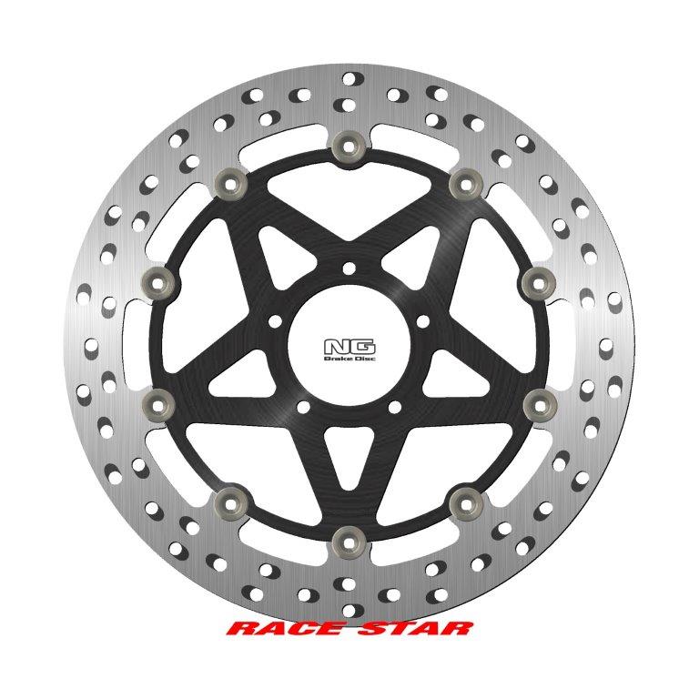 NG Premium Floating Heat Treated Racing Rotor RACE STAR - ZG SERIES - NG1693ZG
