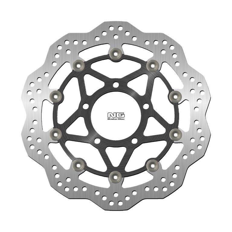 NG Brakes Premium Alloy Center Rotor Wave Type - NG1695XG