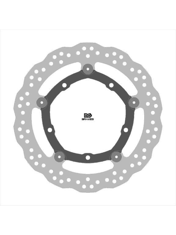 NG Brakes Premium Alloy Center Rotor Wave Type - NG1711XG