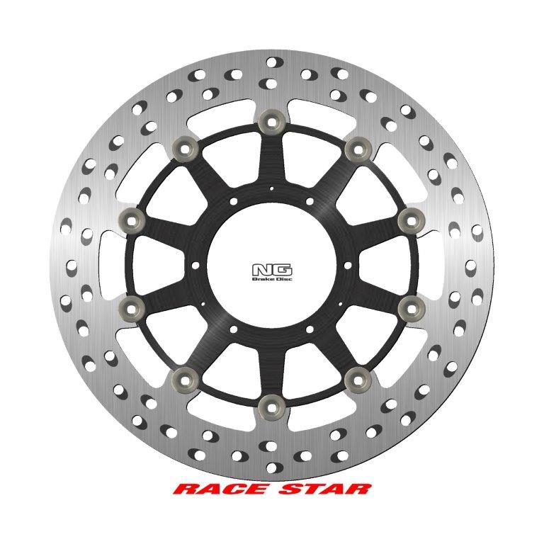 NG Premium Floating Heat Treated Racing Rotor RACE STAR - ZG SERIES - NG1833ZG