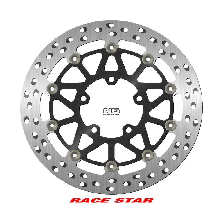 NG Premium Floating Heat Treated Racing Rotor RACE STAR - ZG SERIES - NG1940ZG