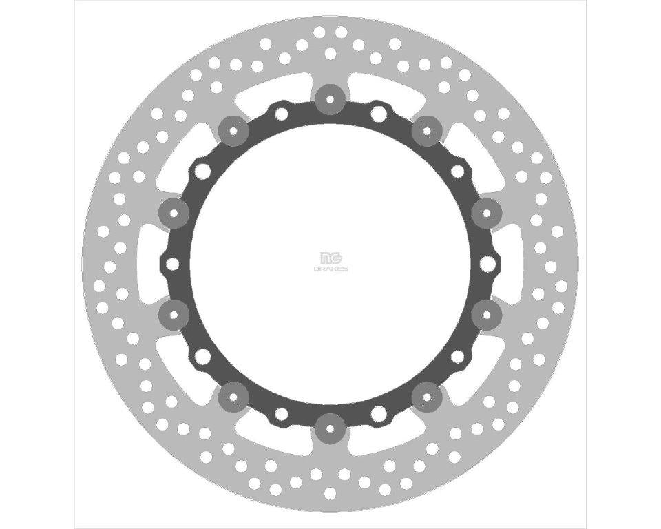 NG Brakes Premium Alloy Center Rotor - NG2091G