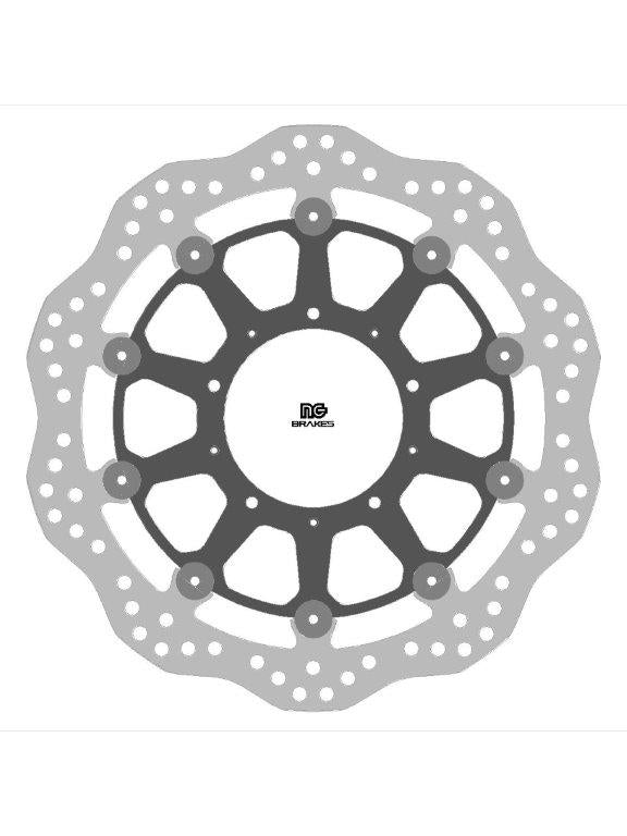 NG Brakes Premium Alloy Center Rotor Wave Type - NG2169XG