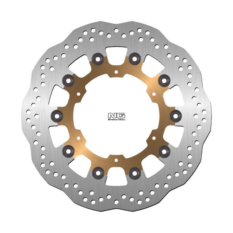 NG Brakes OEM Replacement Rotor Wave Type - NG297X