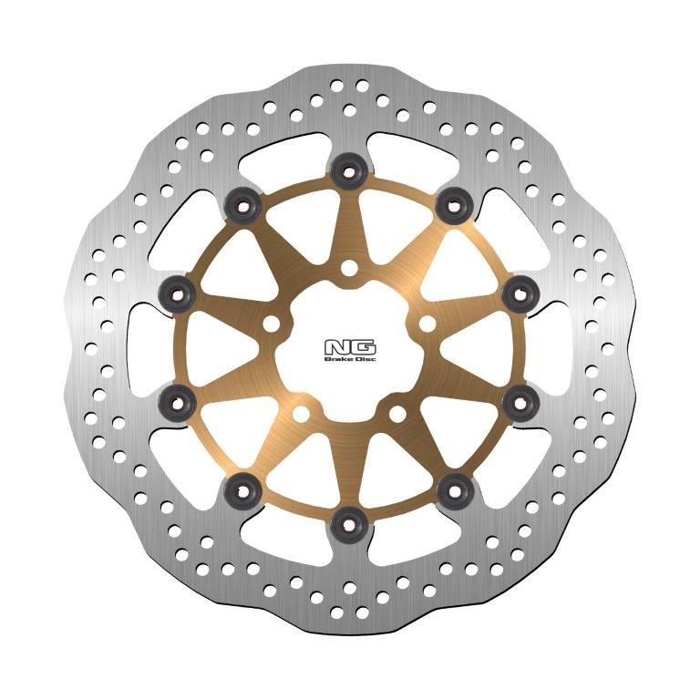 NG Brakes OEM Replacement Rotor Wave Type ( NG2086ZG ) - NG458X