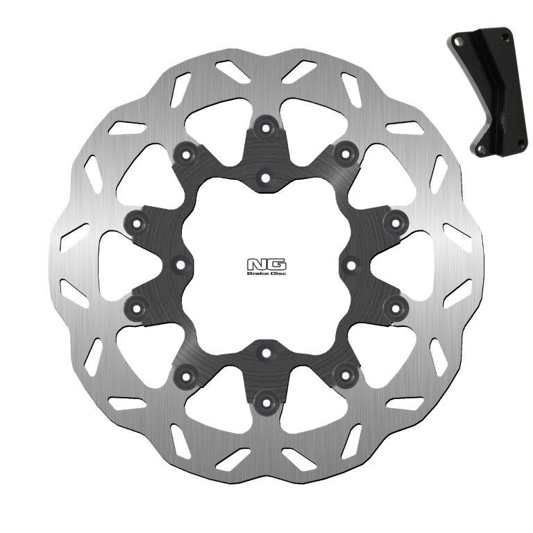 NG Oversize Rotor Kit 320mm Includes Bracket - NG732XK13