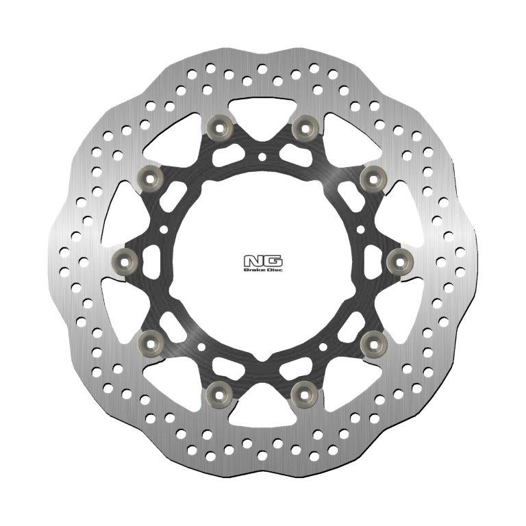 NG Brakes Premium Alloy Center Rotor Wave Type - NG902XG