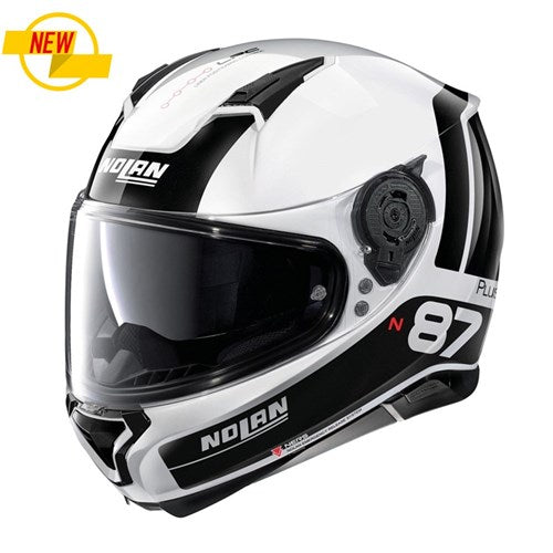 #NOLAN N87+ 022 - WHT/BLK (XS)