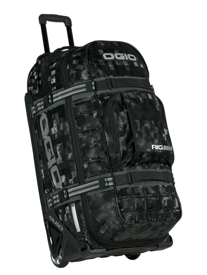 OGIO GEAR BAG - RIG 9800 (WHEELED) CLOUD RACER BLK GRY