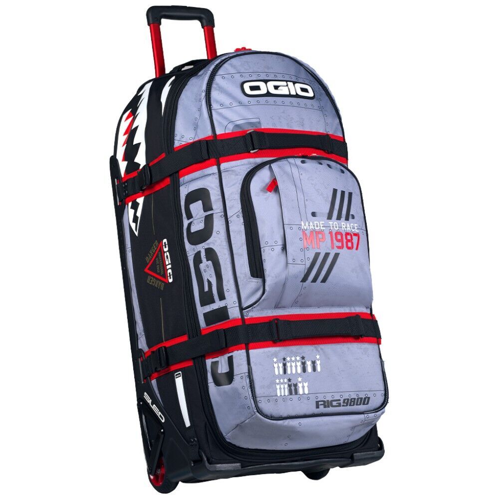 OGIO GEAR BAG - RIG 9800 (WHEELED) SPITFIRE 2 BLU/RED