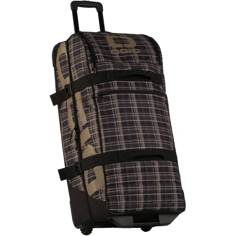 OGIO GEAR BAG - TRUCKER GEAR BAG PLAIDLEY TAN/BLK