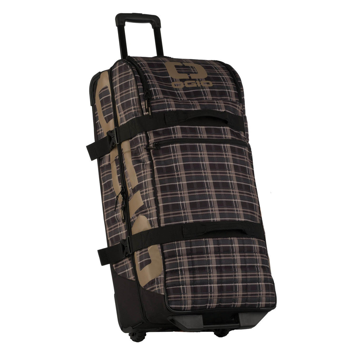 OGIO GEAR BAG - TRUCKER GEAR BAG PLAIDLEY TAN/BLK
